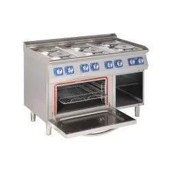 Elektriskā plīts ar cepeškrāsni 21,1 kW