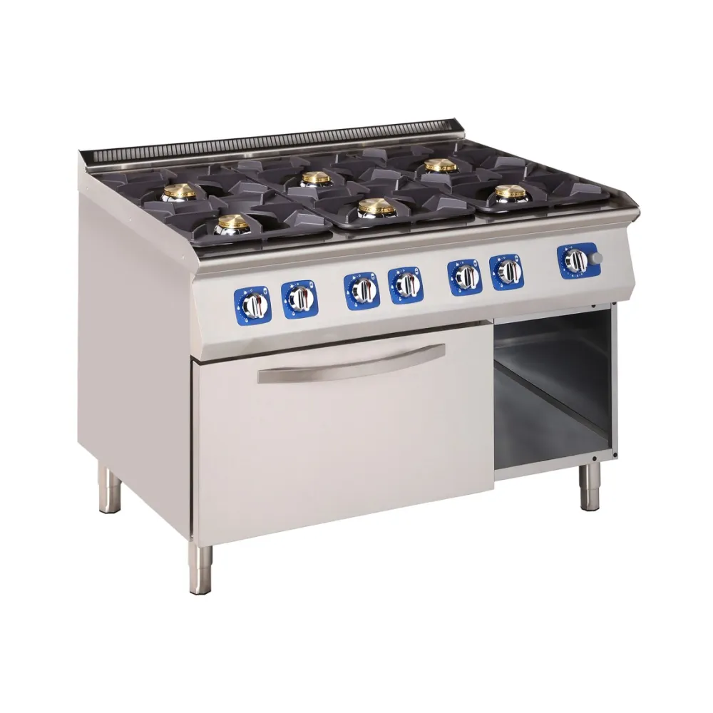 Gāzes plīts ar gāzes cepeškrāsni 59,4 kW (GC2010-120GV+V52)