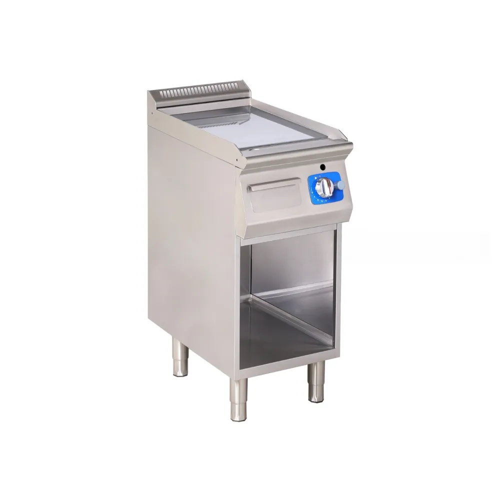 Hromēta gāzes grilvirsma ar paliktni 6,5 kW (GG2140-040EV+S02)