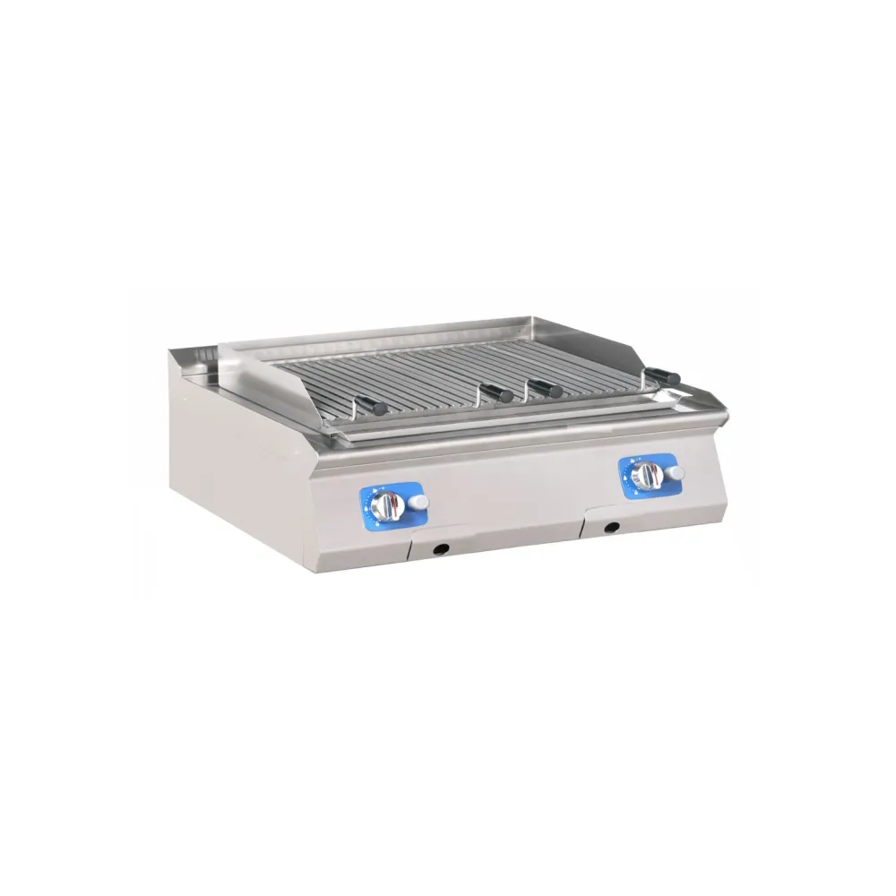 Lavas akmens gāzes grilvirsma 15,6 kW (GL2000-080EV)