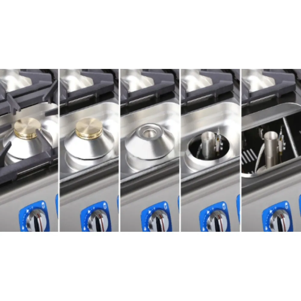 Gāzes plīts 22.6 KW (GC2000-080EV)