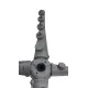 Rotating assy complete 61P, grey (3243486)