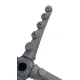 Rotating assy complete 61P, grey (3243486)