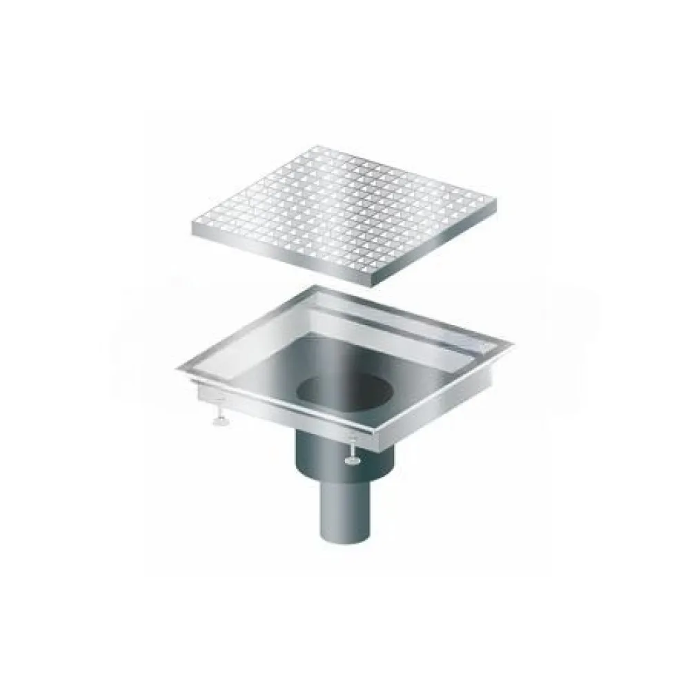 Grīdas noteka viendaļīga 400 x 300 mm (BHS-AB0600-040AK)