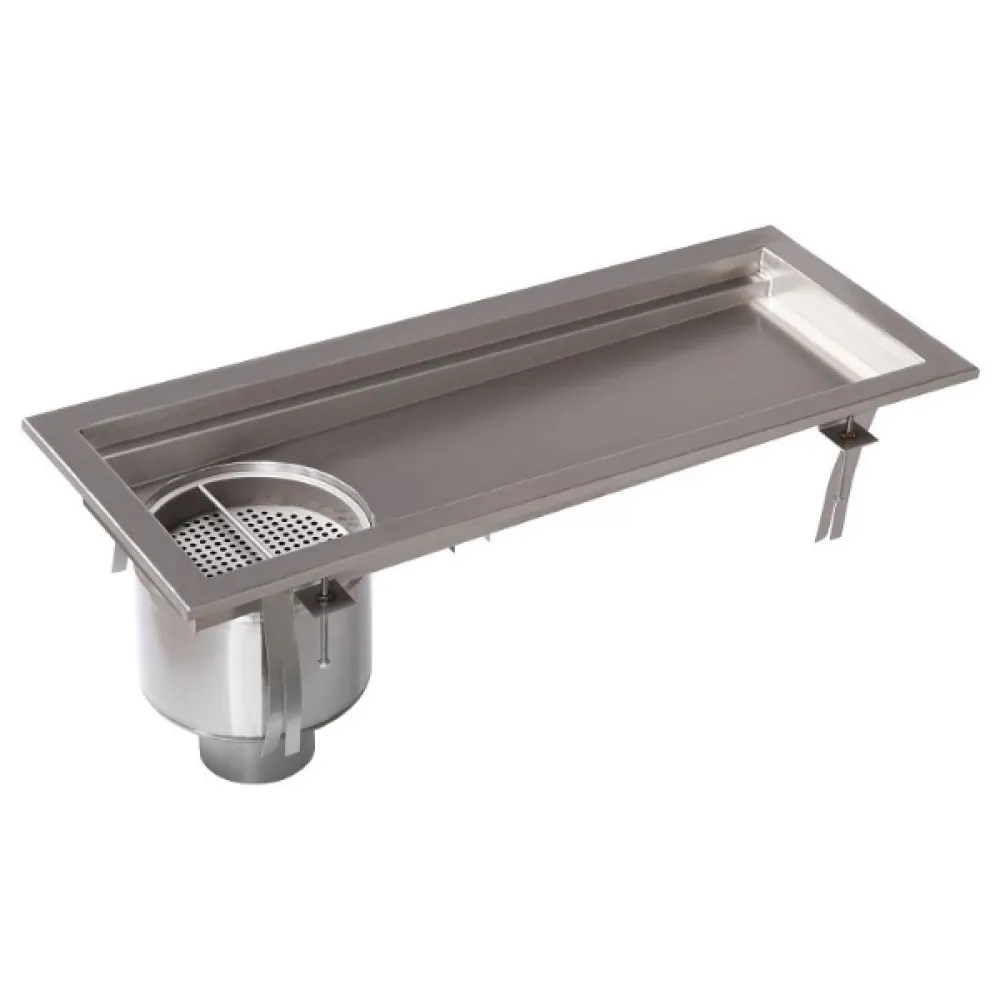 Drenāžas kanāls ar sifonu sānā 1000 x 300 mm (BHS-AB0530-100AK)