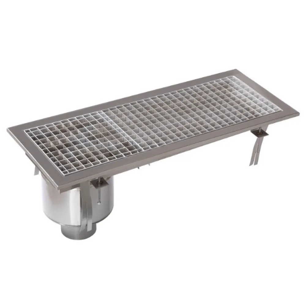 Drenāžas kanāls ar sifonu sānā 1000 x 300 mm (BHS-AB0530-100AK)