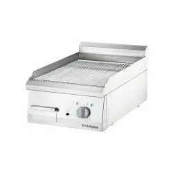 Elektrigrill ülaosa gofreeritud 4,0 kW kroom