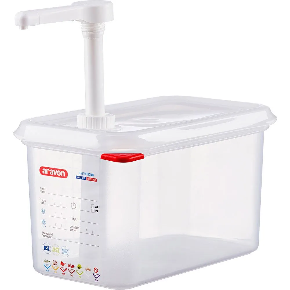 Mērču dozators ar pumpi GN1/4 (065164)