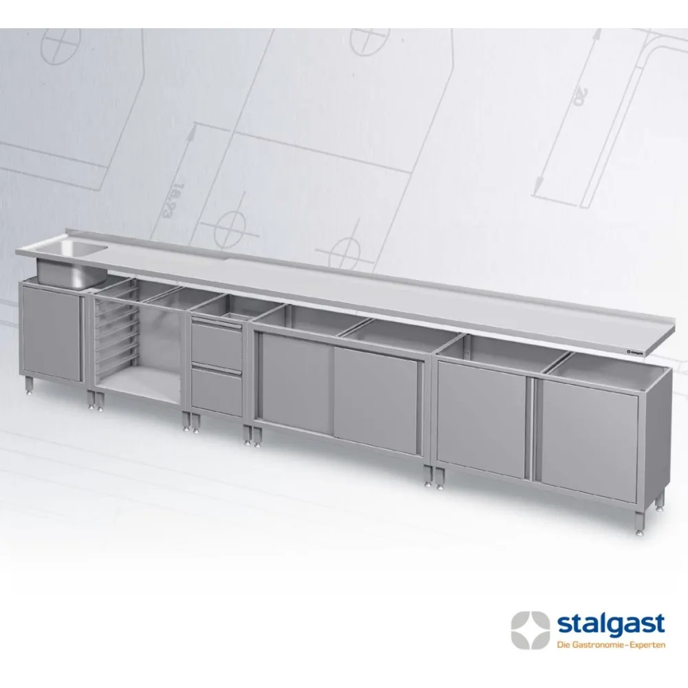 Skapis zem izlietnes H-810 mm (983655060K)