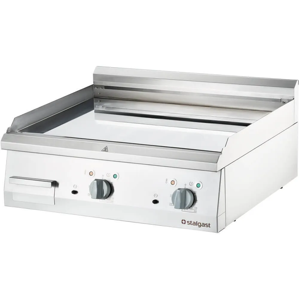 Hromēta elektriskā grilvirsma gluda 8.1 kW (9737100)