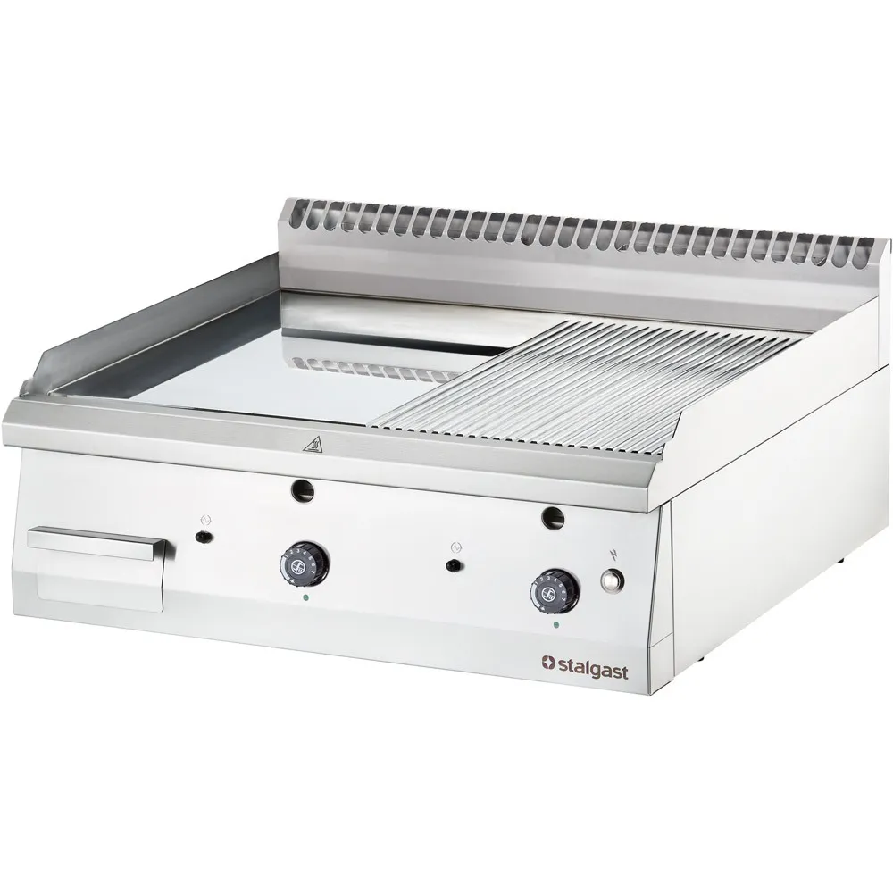 Hrometa gāzes grilvirsma  13kW gluda/rievota (9737310)