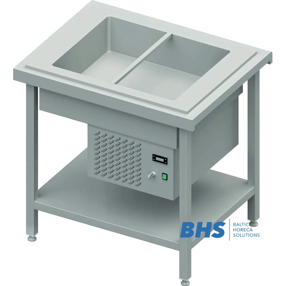 Aukstais marmīts ar starpliku 2xGN1/1 (BHS104091)