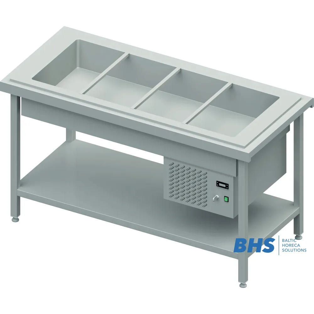Aukstais marmīts ar starpliku 4xGN1/1 (BHS106151)