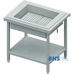 Neutral chafing dish 2xGN1/1
