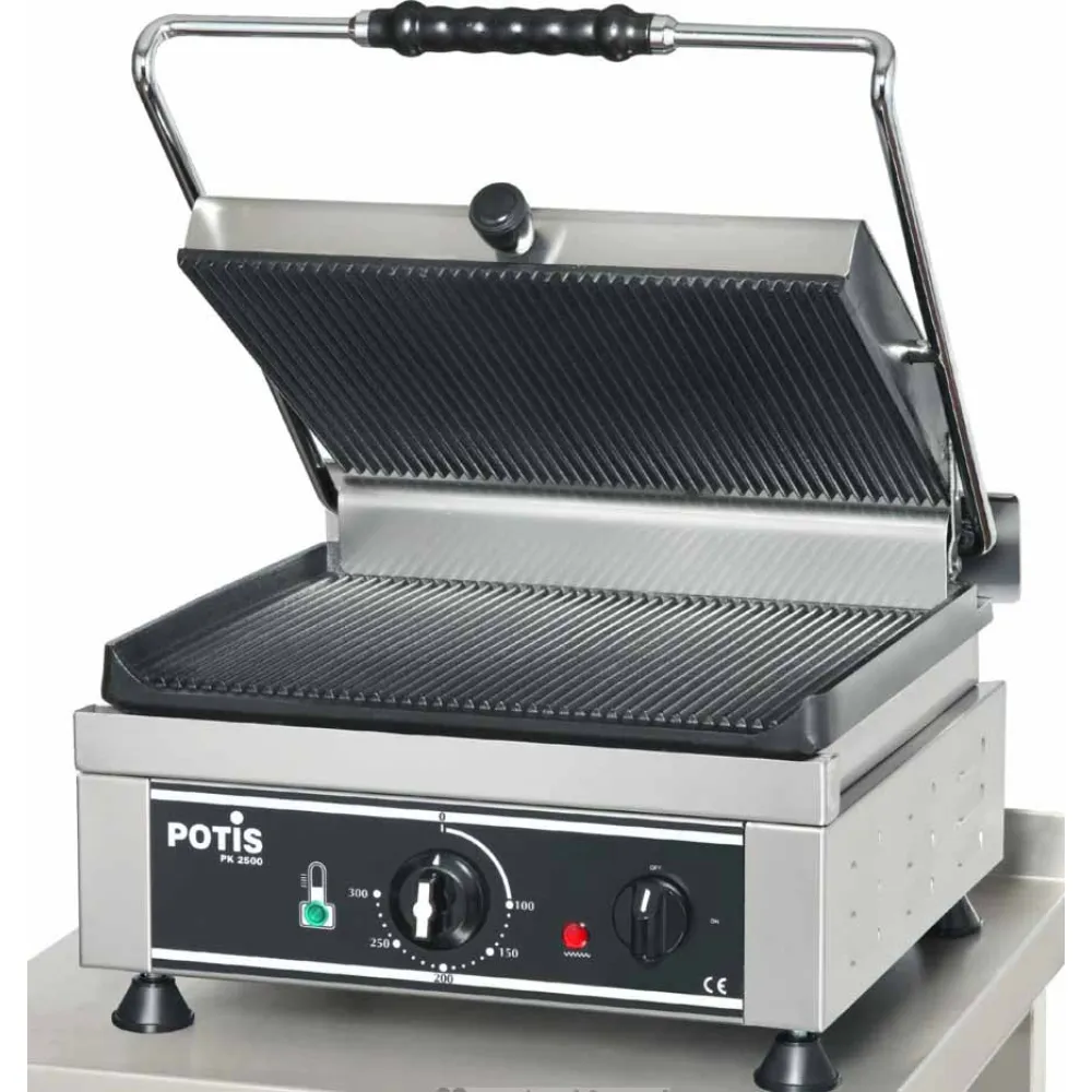 Kontaktgrils POTIS 2745E rievots/rievots (PK2745)