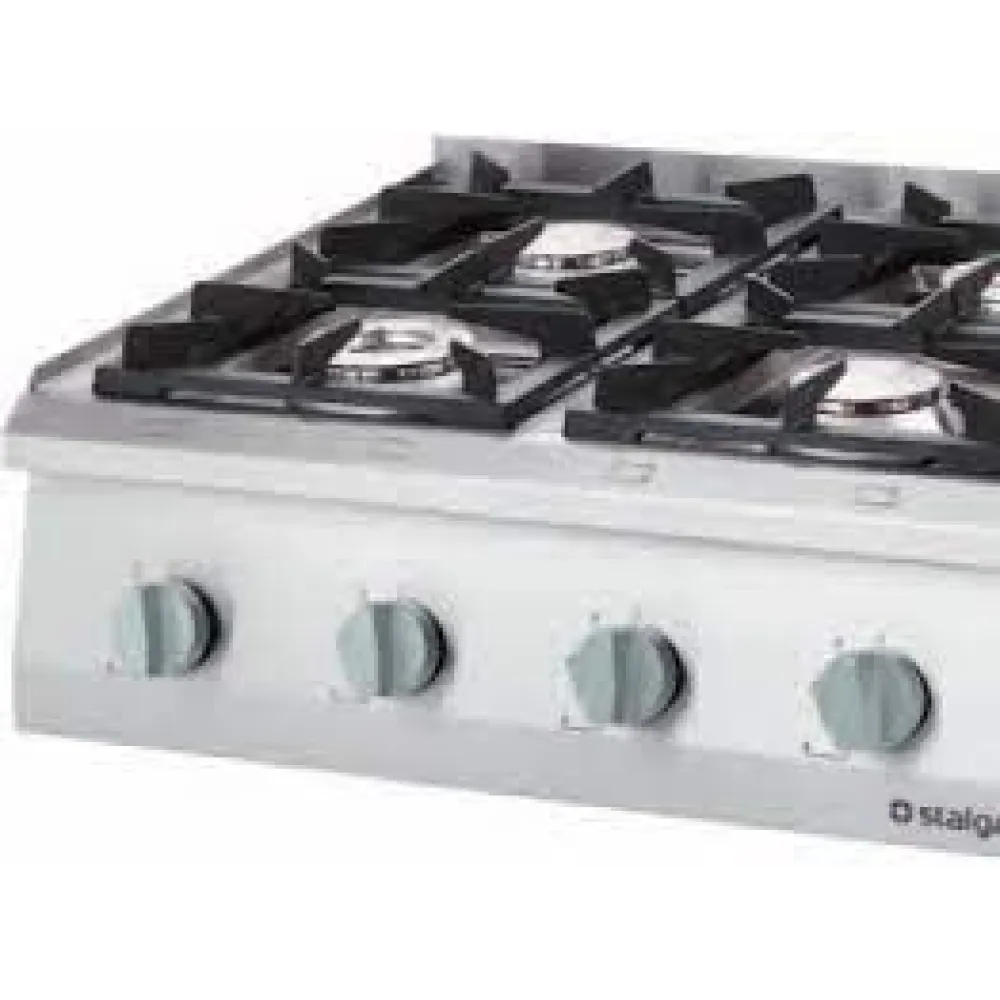 Gāzes plīts ar 6 degļiem 32,5 kW (9707110)
