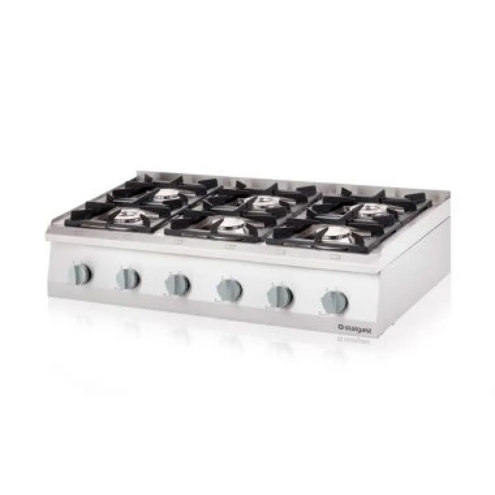 Gāzes plīts ar 6 degļiem 32,5 kW (9707110)
