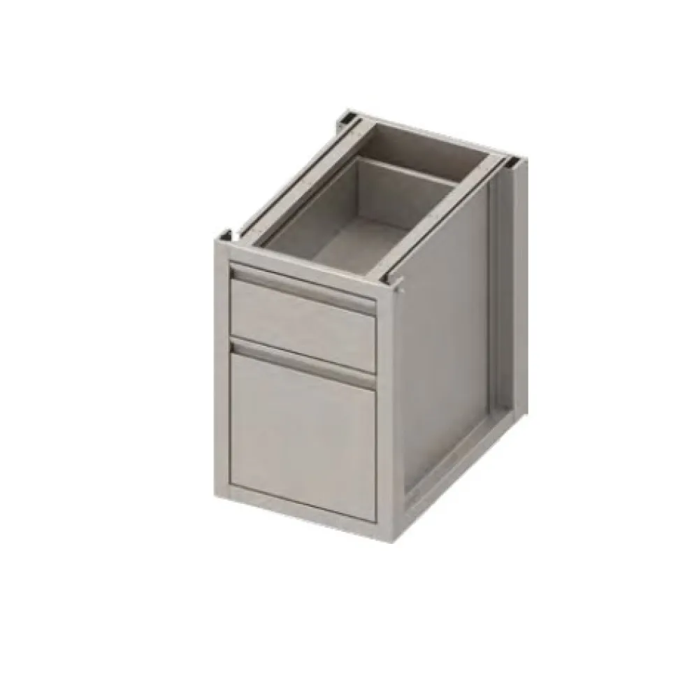 Skapis ar 2 atvilktnēm H-660 mm (943595045F)