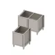 Skapis ar veramām durvīm H-810 mm (983575040K)
