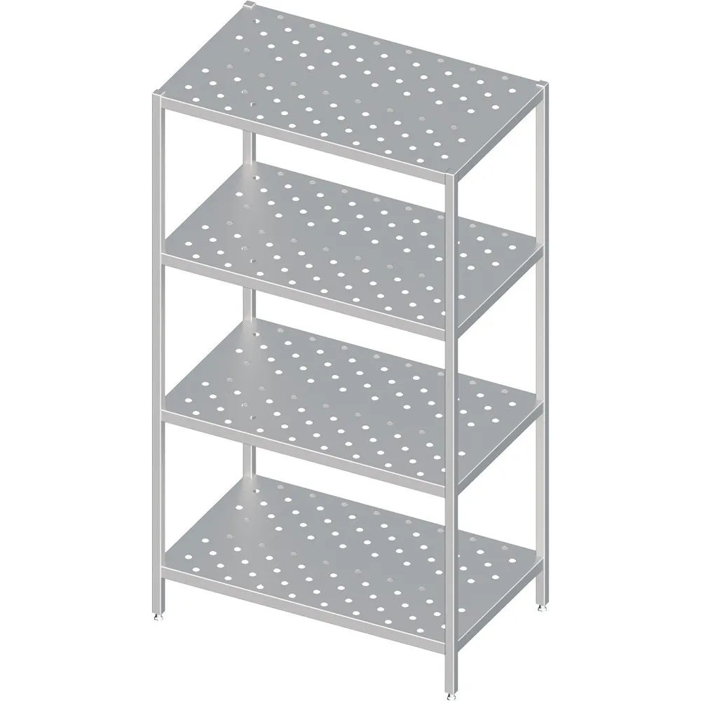 Viegli saliekams perforēts plaukts  H- 1800mm, dziļums  700 mm (981897060)