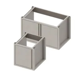 Hingedega ustega kraanikausialune kapp  H-660 mm