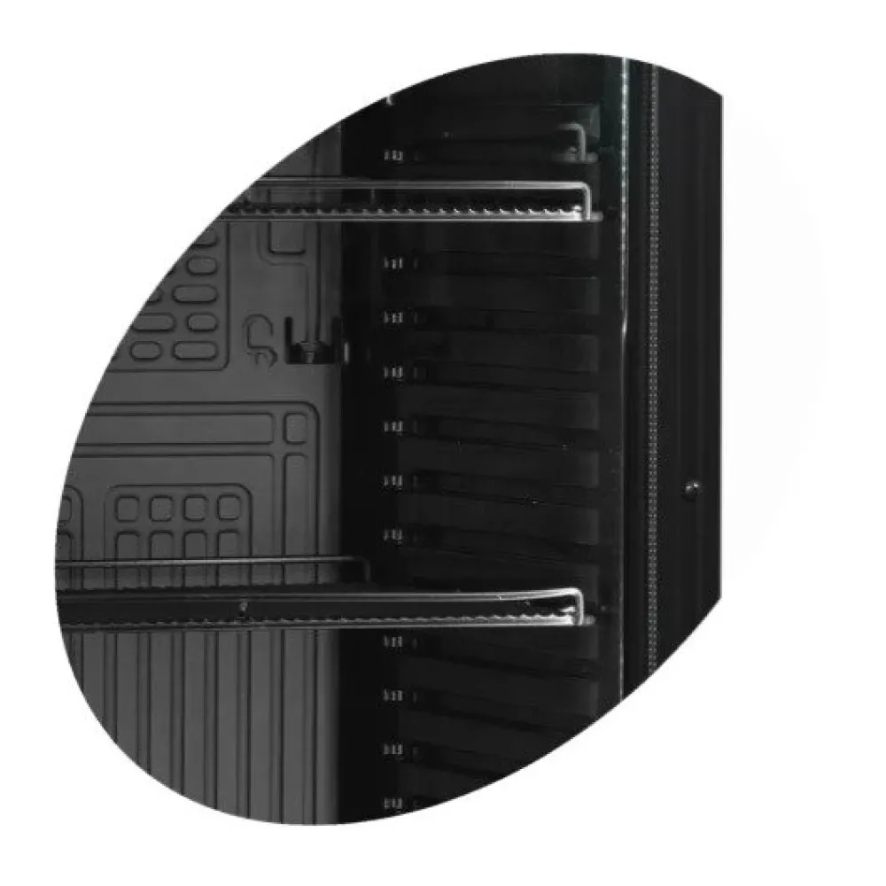 Ledusskapis CEV425 BLACK
