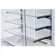 Konditorejas vitrīna CUBE II 600 Transparent (CUBE-II-600-TRANSPARENT)
