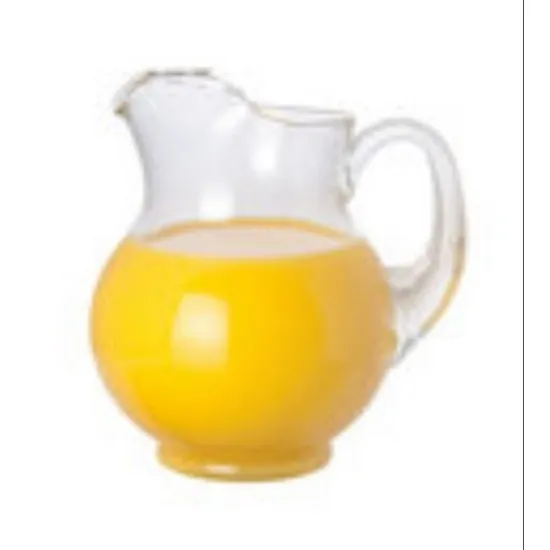 The juice cups, decanters