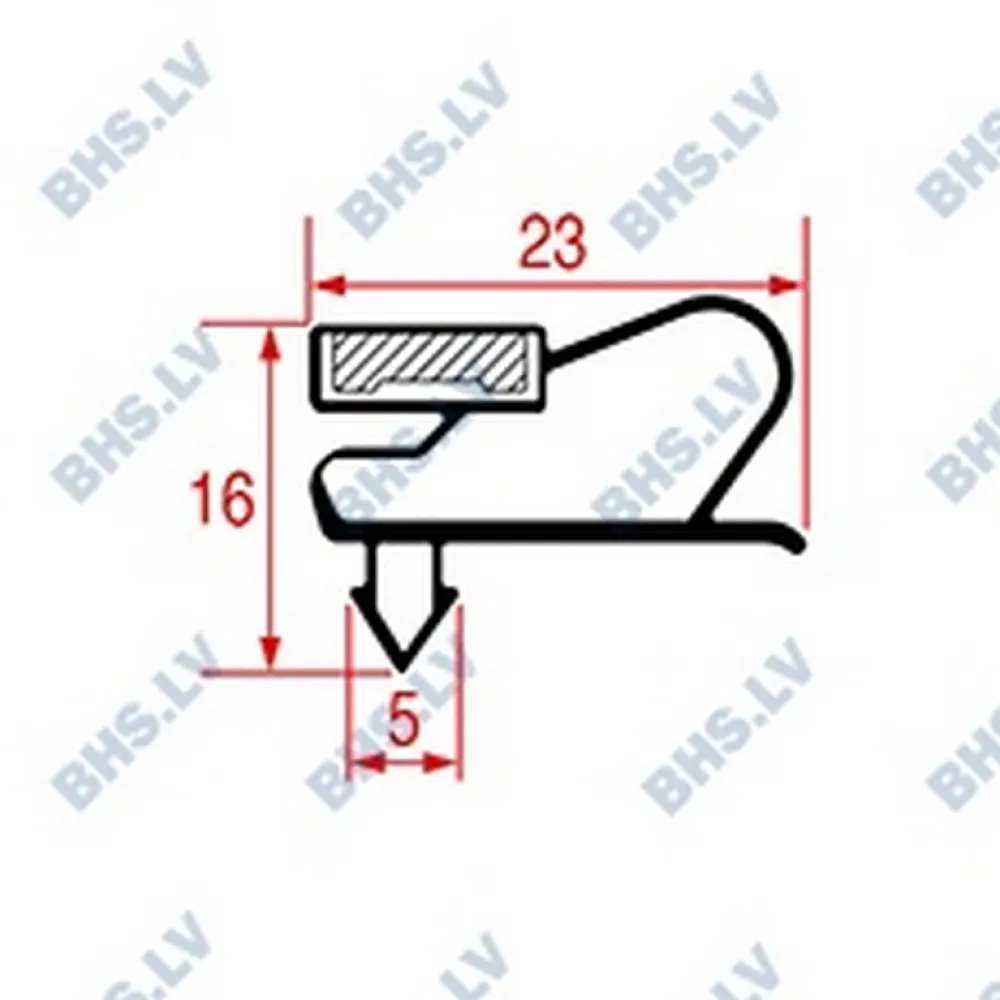 SNAP-IN GASKET 903x637 mm (L3186718)