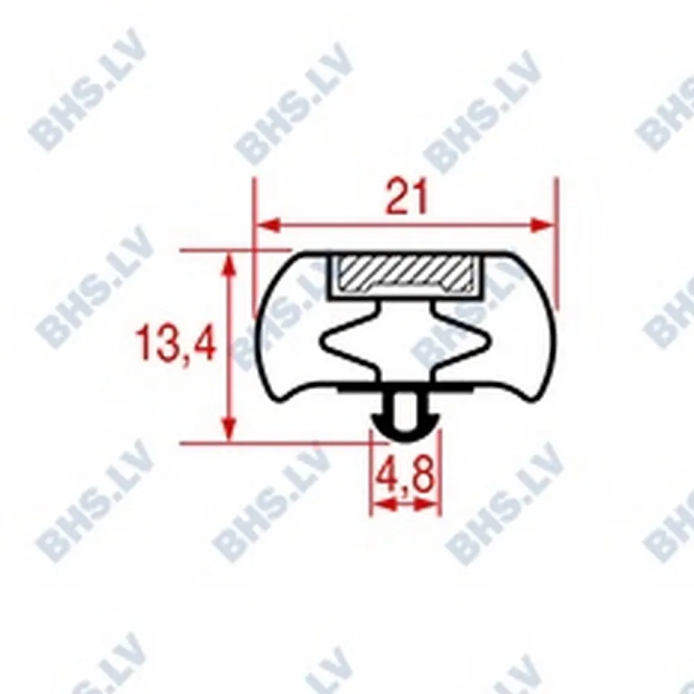 SNAP-IN GASKET 605x425 mm (L3786157)