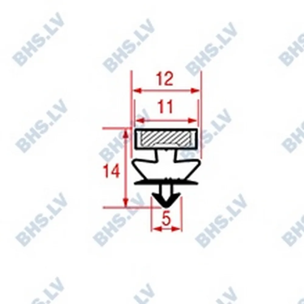 DOOR GASKET RONDA 585x425 mm (L3286110)