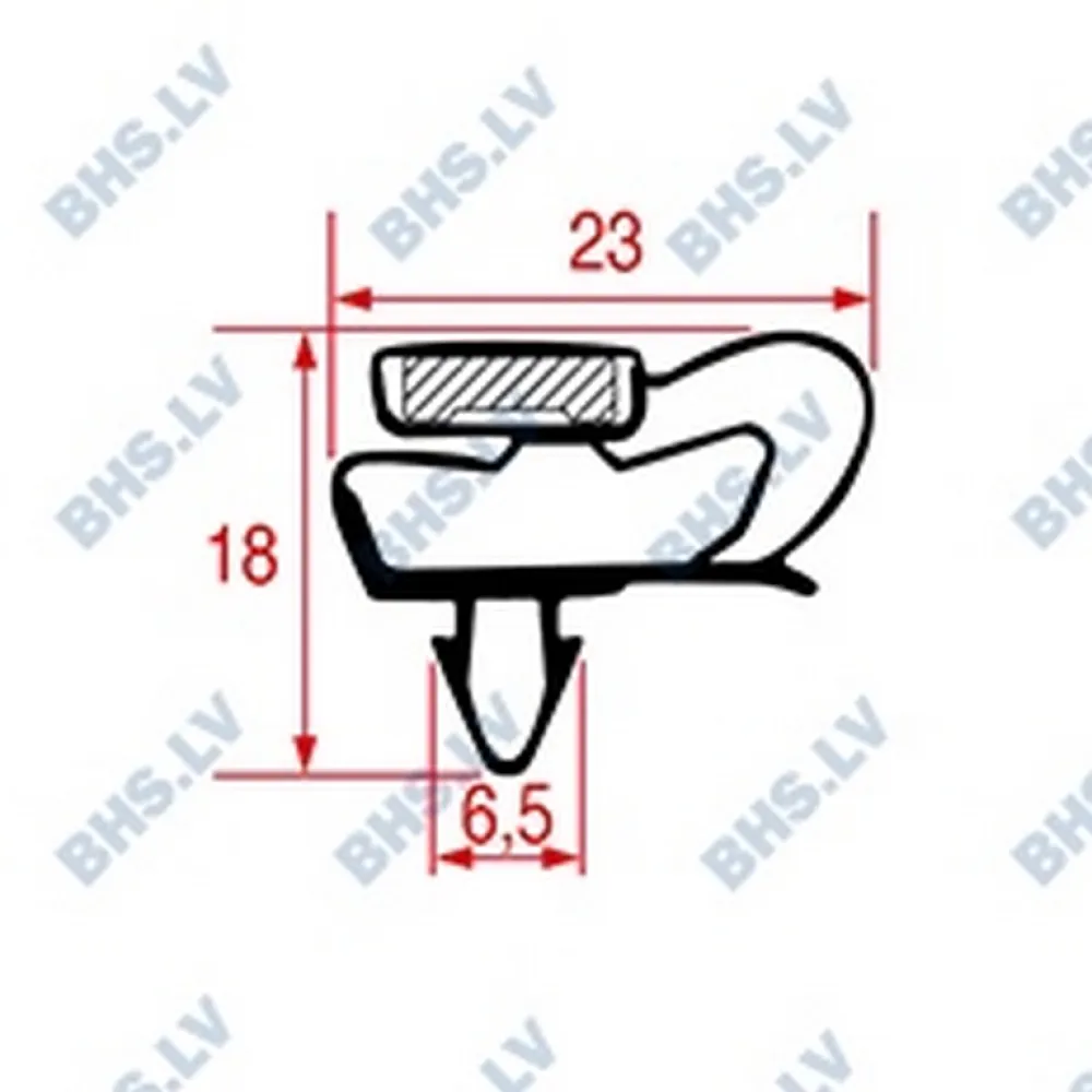 SNAP-IN GASKET 725x574 mm (L3286208)