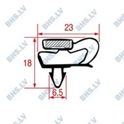 SNAP-IN GASKET 590x406 mm