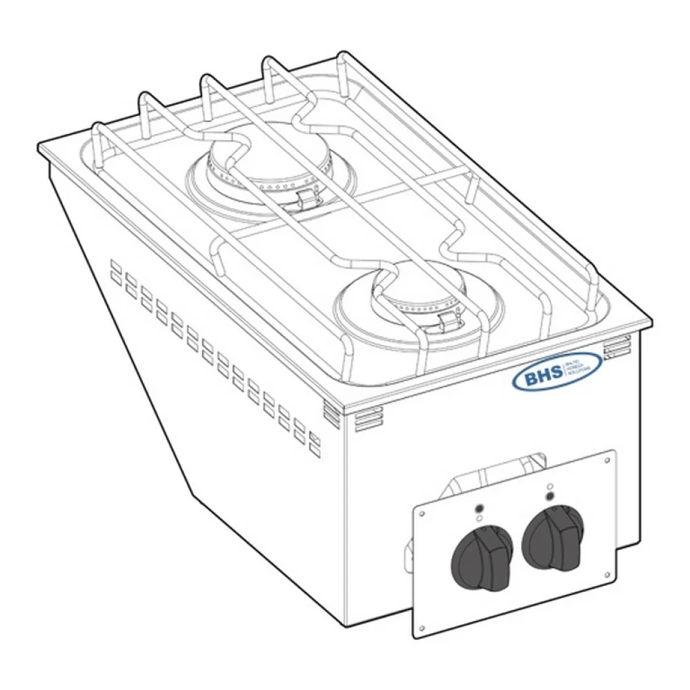 Drop-in gāzes plīts DPC35G 9.5 kW (133001)