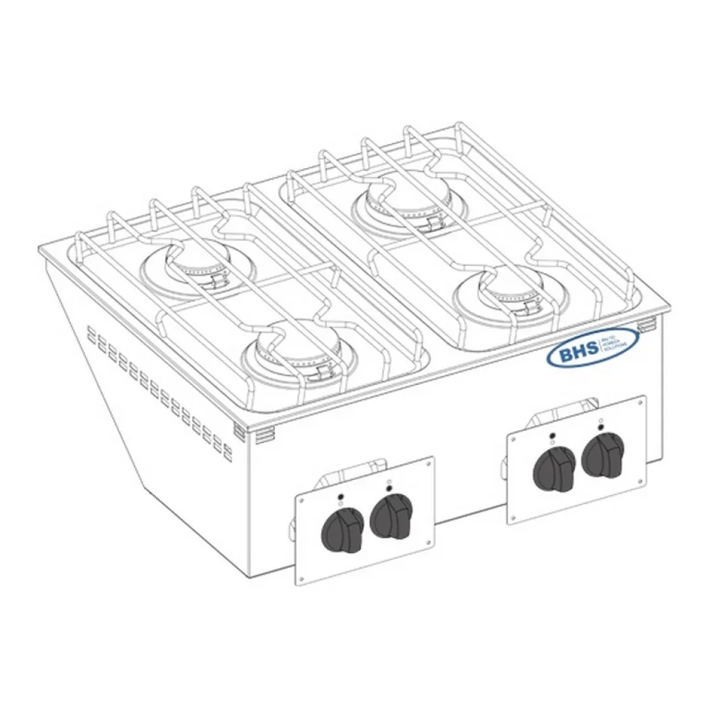 Drop-in gāzes plīts DPC70G 19.0 kW (133002)