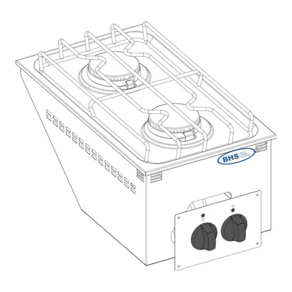 Drop-in gāzes plīts DPC35G 9.5 kW (133001)