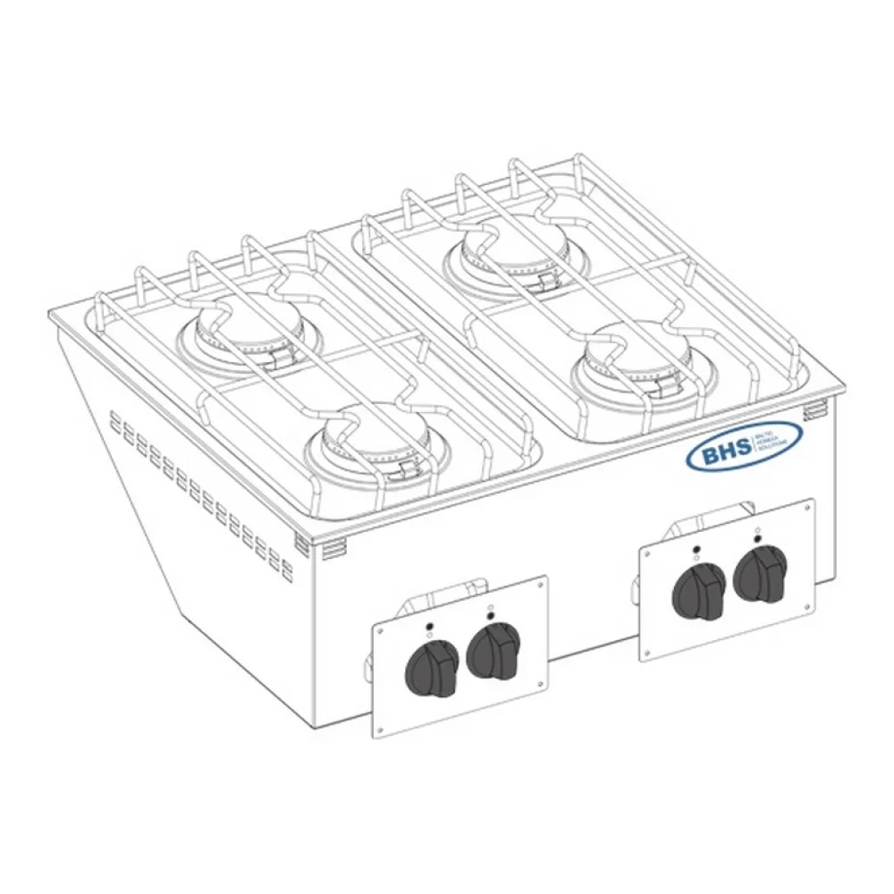 Drop-in gāzes plīts DPC70G 19.0 kW (133002)
