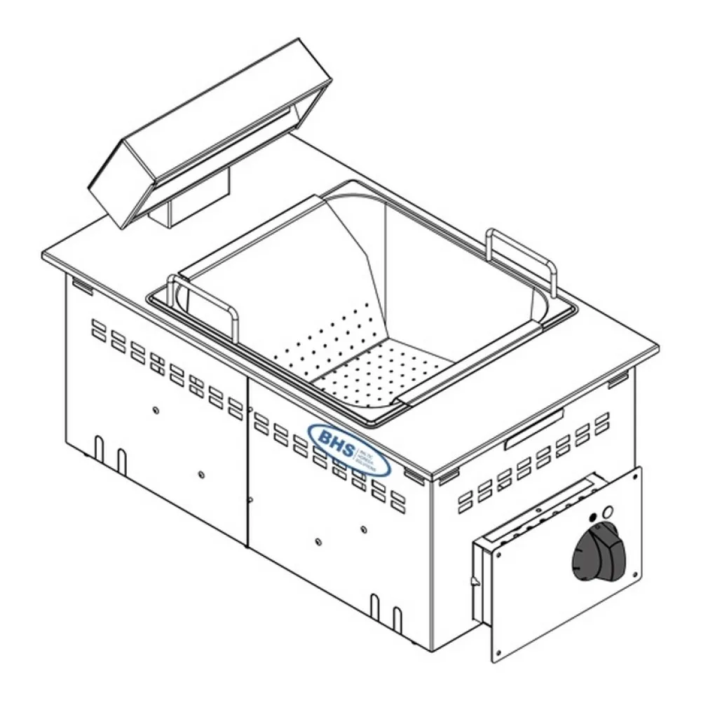 Drop-in marmīts frī kartupeļiem DSP35E0 (136034)
