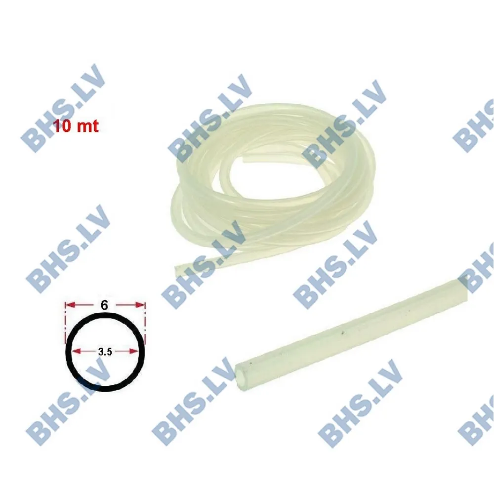 SILICONE HOSE ø3,5x6 SHORE 60 - 1 m (1449679)