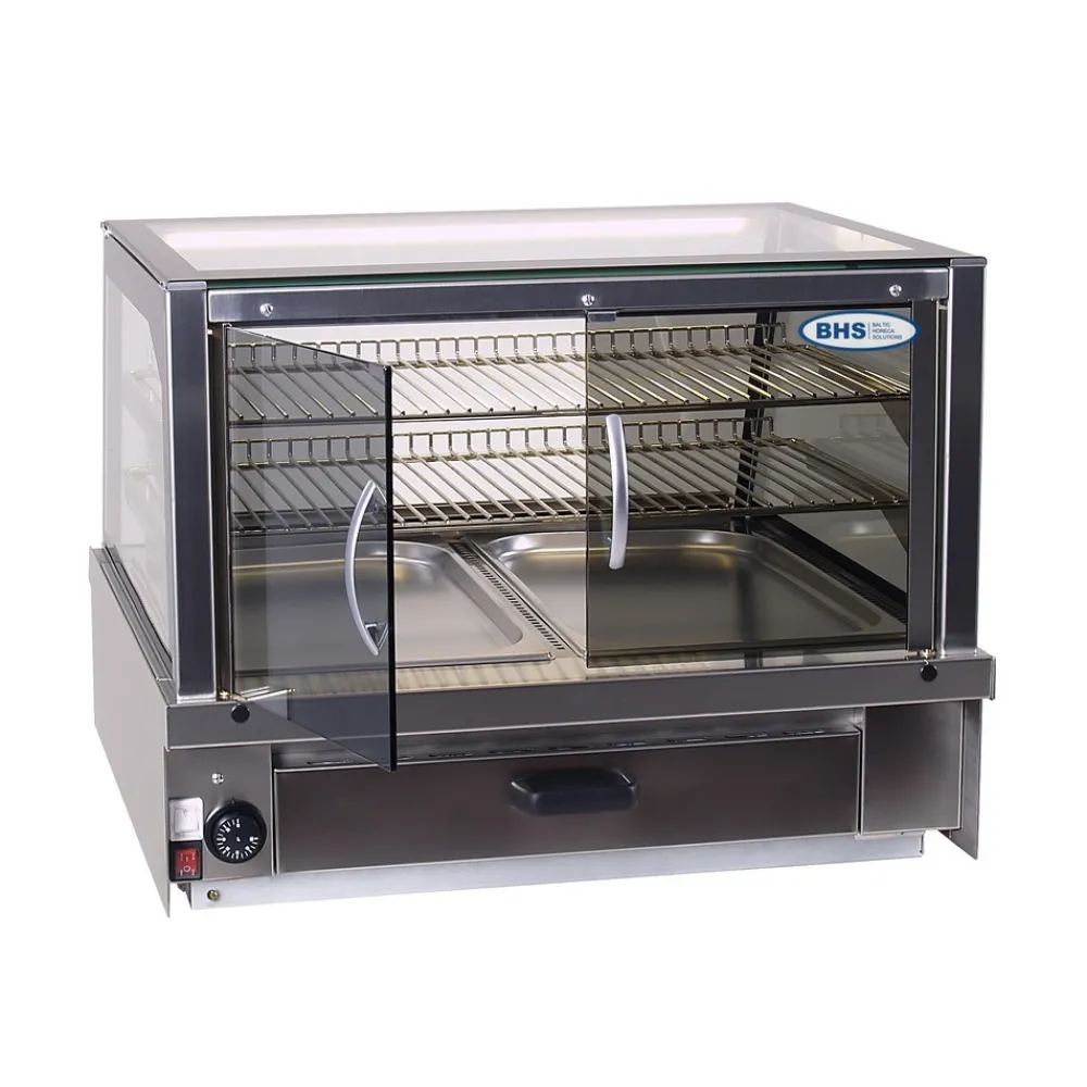 Karstā vitrīna ADDA HOT 2 GN Small (serve over) (119S1210D)