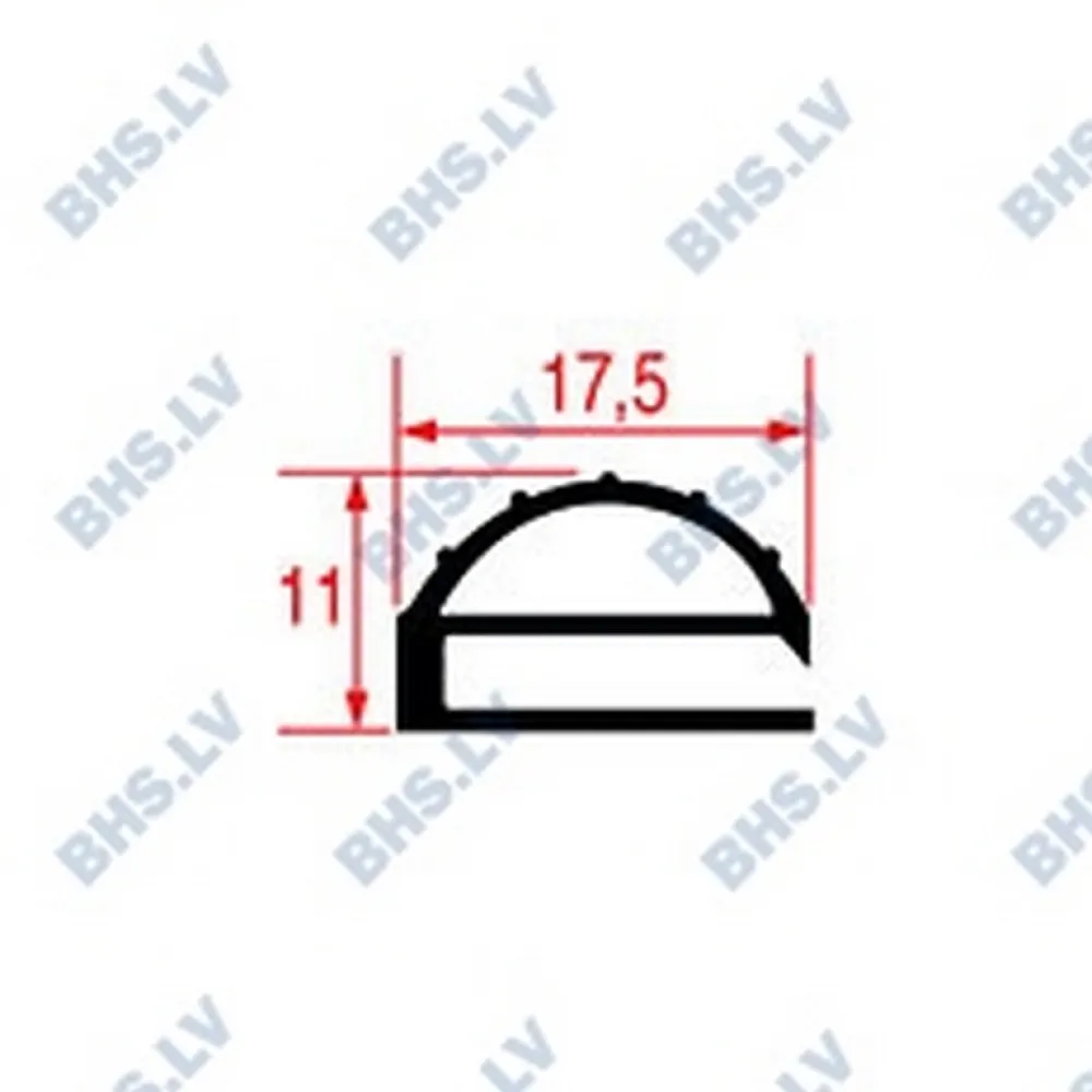 GASKET MIDDLE-EDGED L2010 LENGTH 2300 mm (L3286194)