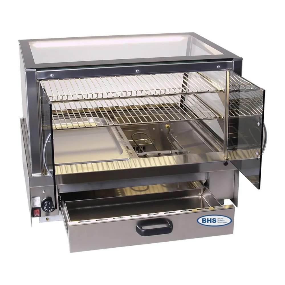 Karstā vitrīna ADDA HOT 2 GN Small (serve over) (119S1210D)