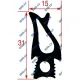 GASKET FOR OVEN DOOR 780x470 mm (L3186426)