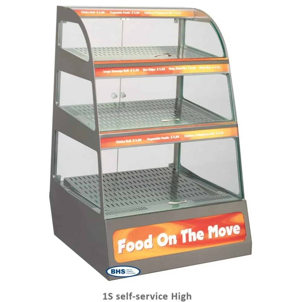 Karstā vitrīna KENTUCKY HOT 1S self-service High (1133150)