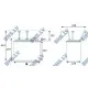 Dispensers ar 4 pumpjiem (BHS450408)