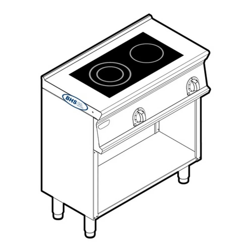 Keramiskā plīts PCCM8FE77 4.3 kW (716115)