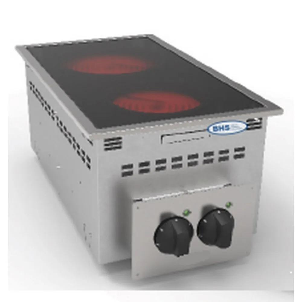 Drop-in keramiskā plīts DPCC35E0 4.3 kW (136006)