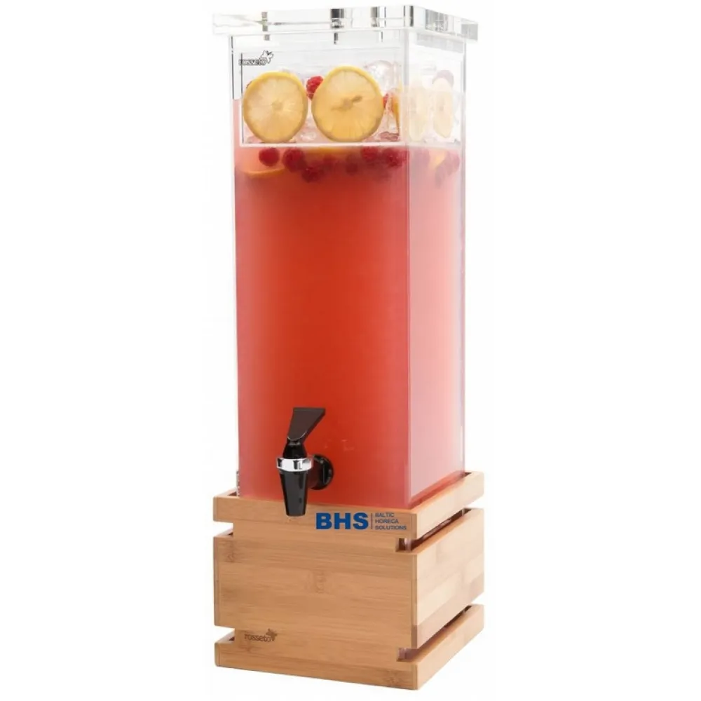 Dzērienu dispensers 7.5 L ar bambusa paliktni (FLD112)