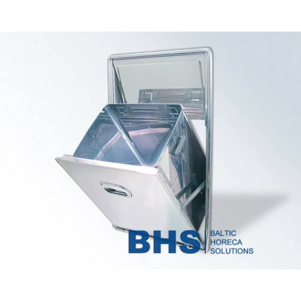 Iebūvējams atkritumu vāks E3075/11R ar atvāžamu vāku (BHS541022)