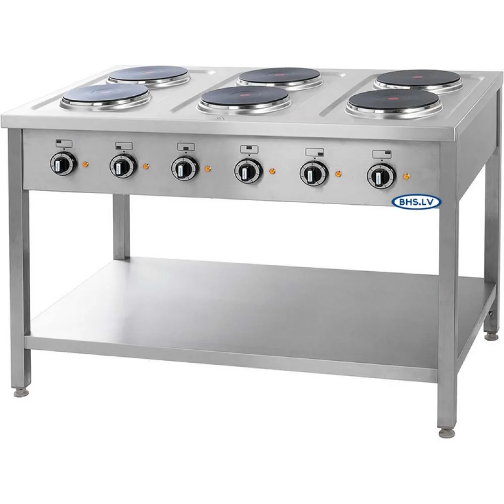 Elektriskā plīts, 6 sildīšanas zonas 6x2.6 kW (979600)